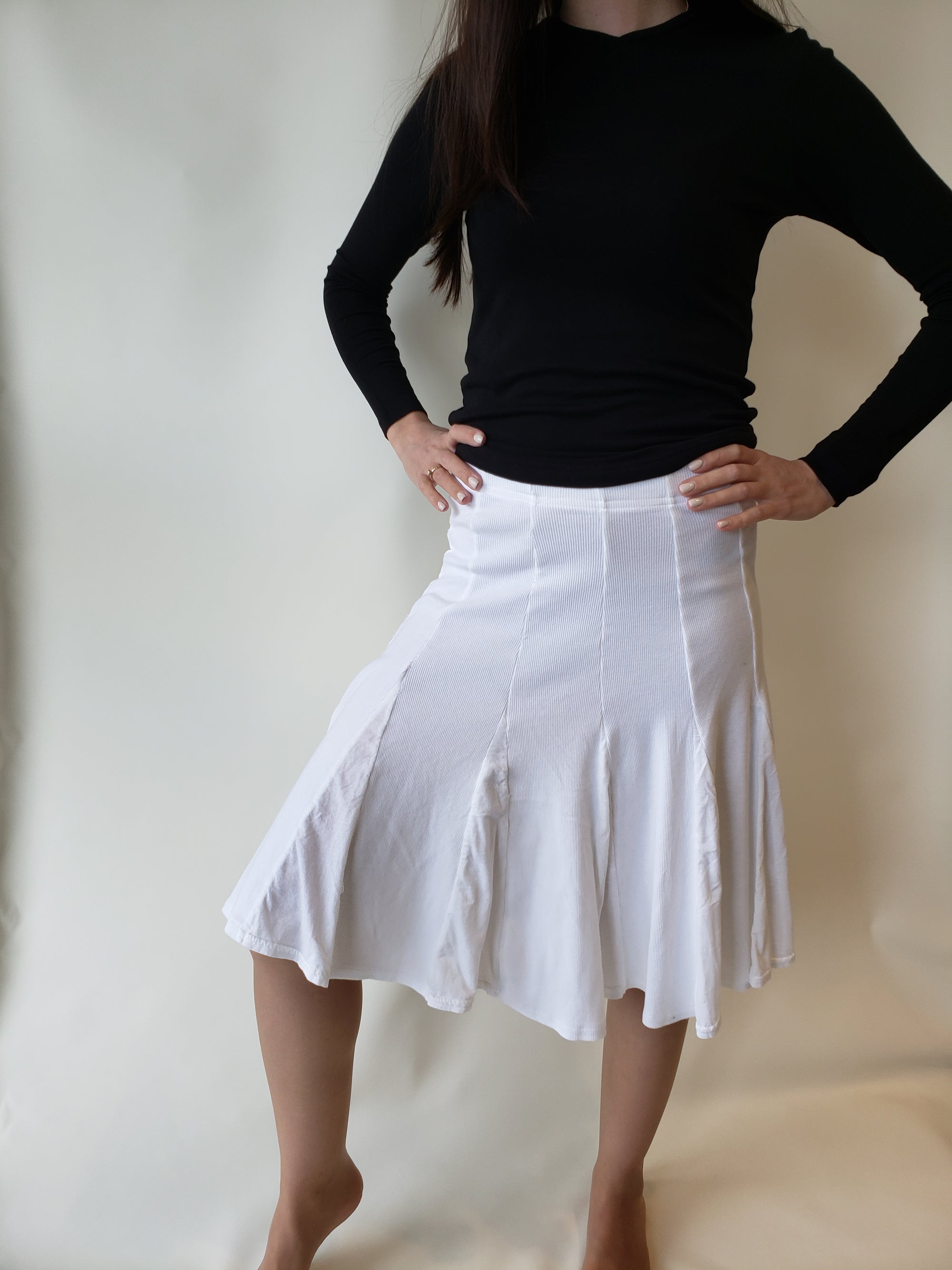 Hardtail Fit N Flare Knee Skirt - Mementos